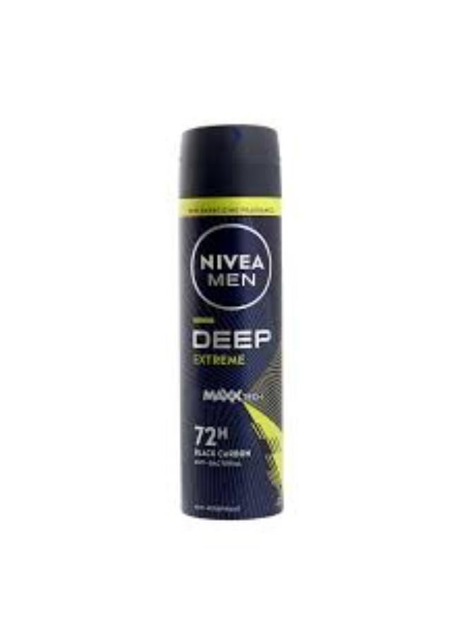 Nivea Men Deep Black Carbon EXTREME Spray 150ml